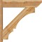 Ekena Millwork Balboa Slat Rough Sawn Outlooker, Western Red Cedar, 8"W x 36"D x 36"H OUT08X36X36BOA06RWR - alternate 3